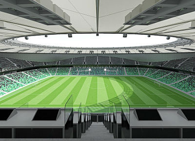 Будущий стадион ФК "Краснодар", источник фото fckrasnodar.ru