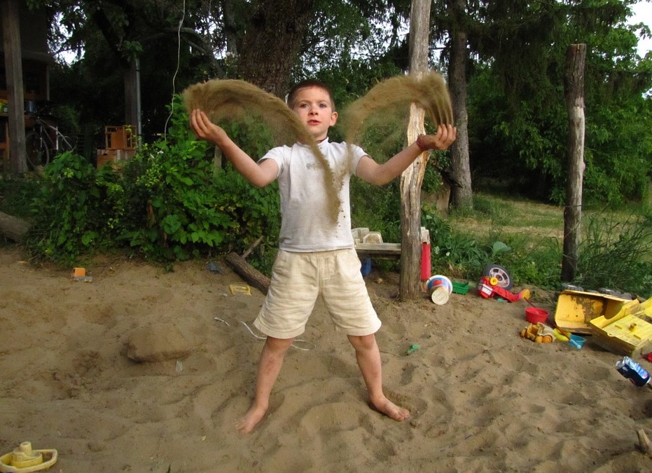 Детская песочница своими руками